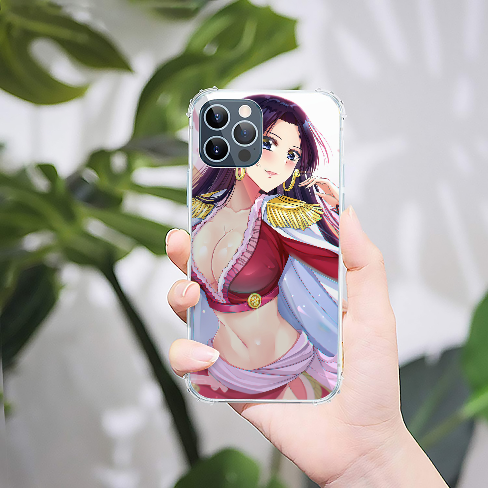 （画像用） ワンピース ONE PIECE 【iPhone 12シリーズ対応】透明スマホケース（クリアソフトケース）
